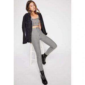 Free People We The Free Belle Printed Skinny Pants